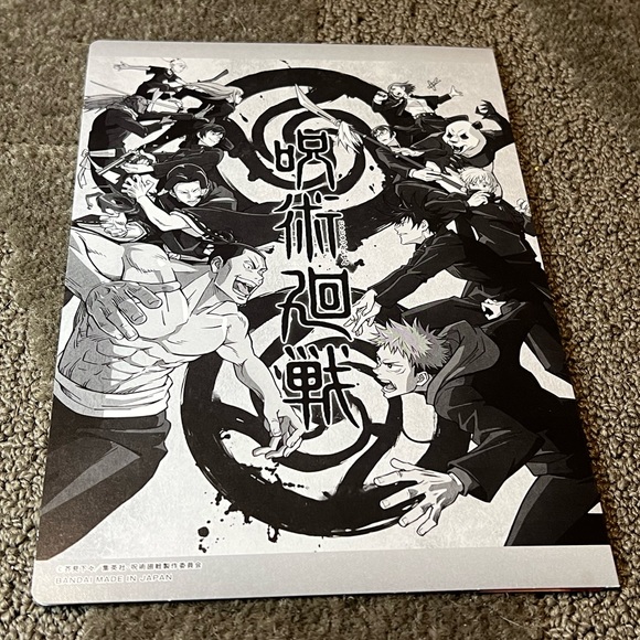 Jujutsu Kaisen Clear Visual Plastic Poster Nobara Kugisaki Anime Japan Exclusive - Picture 2 of 8